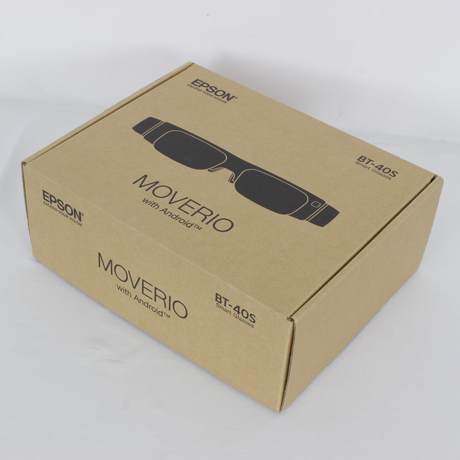 NEW EPSON Moverio BT-40S AR Smart Glasses BO-IC400 Controller