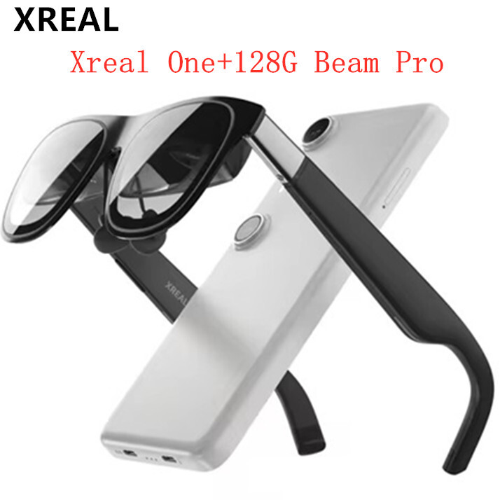 Xreal One 3DoF Smart AR Glasses with X1 Chip 147 Inch 50° FOV 120Hz Giant Screen