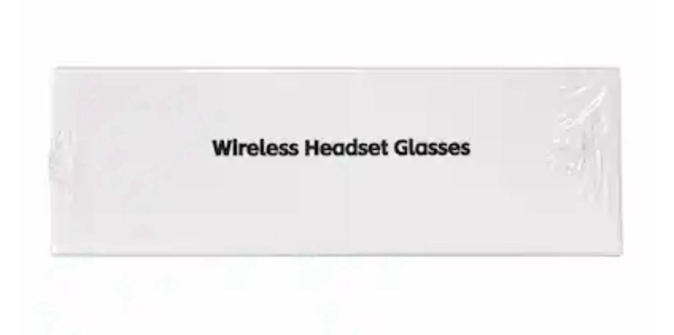 2 in 1 Bluetooth Audio Smart Glasses Wireless Headset USB-C Rechargeable