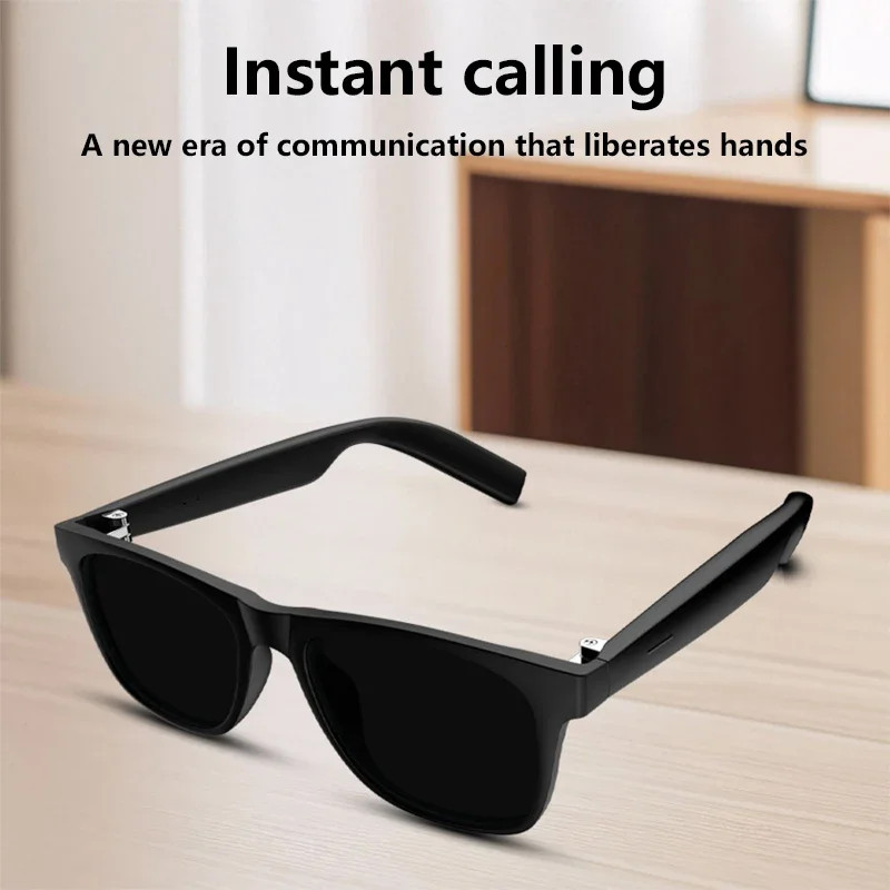 Lenovo 2026 NEW Smart Glasses for Adult Bluetooth Touch Photo Camera Voice Assis