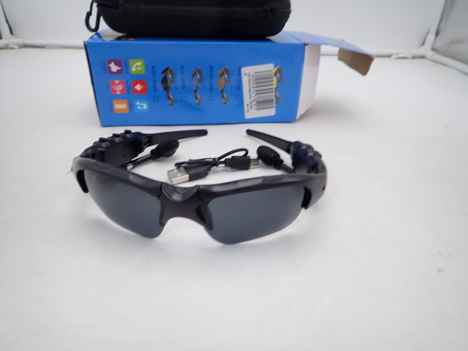 AI Smart Glasses with Language Translator Speakers Wireless Translator Bluetooth
