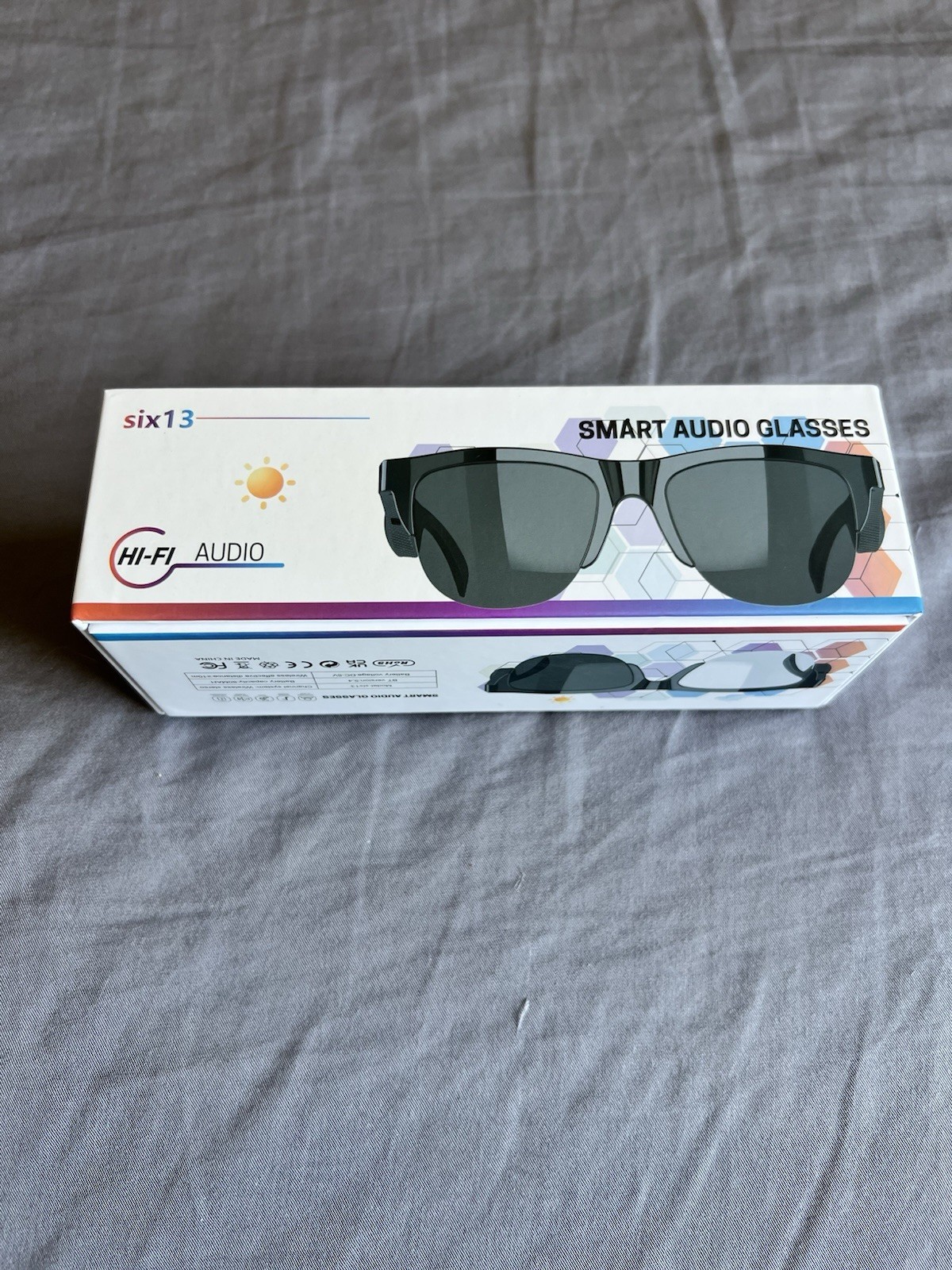 Smart Audio Glasses Bluetooth Sunglasses AI Color Changing HiFi UV ProtectionNEW