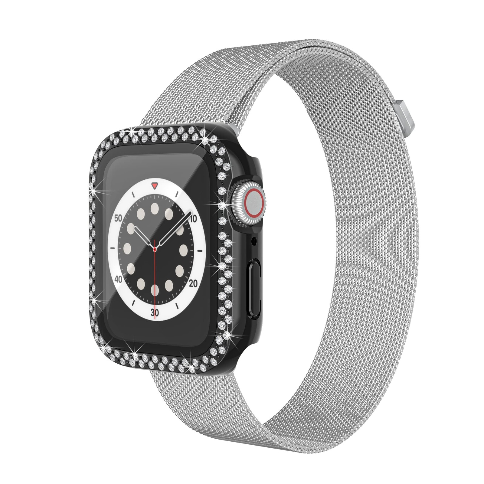 Worryfree Gadgets Bling Bumper Case for 42mm Apple Watch Series 3, with