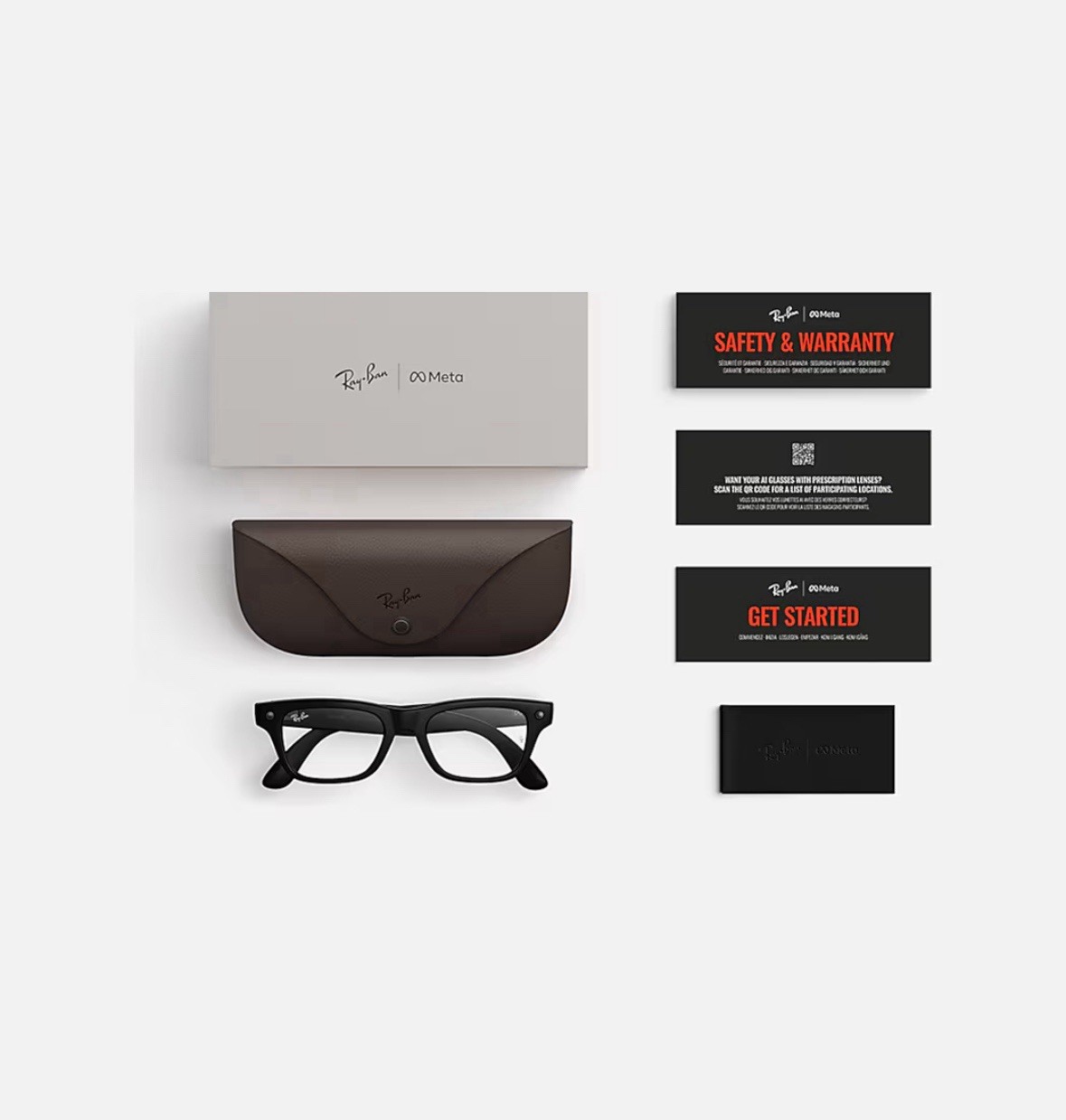 Ray-Ban Meta Blayzer Optics Gen 2 Smart Glasses – Matte Black – 50-19