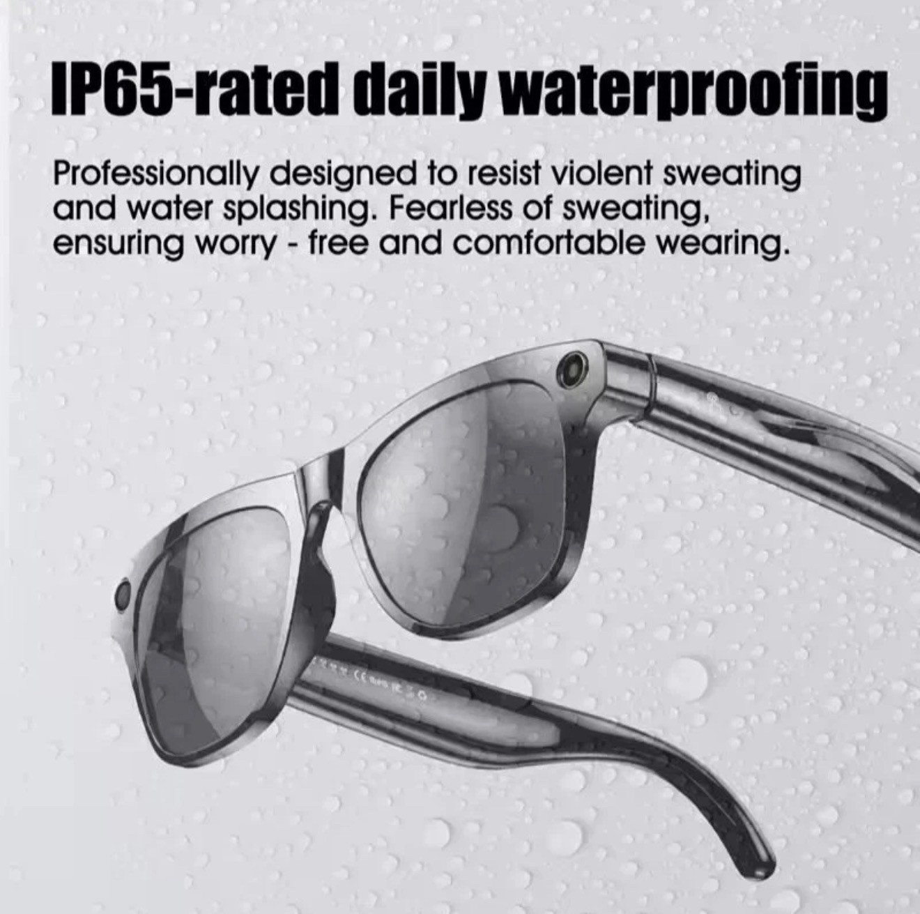W&O Smart Glasses 4K HD Camera Bluetooth iOS/Android | Ray-Ban Meta Alternative