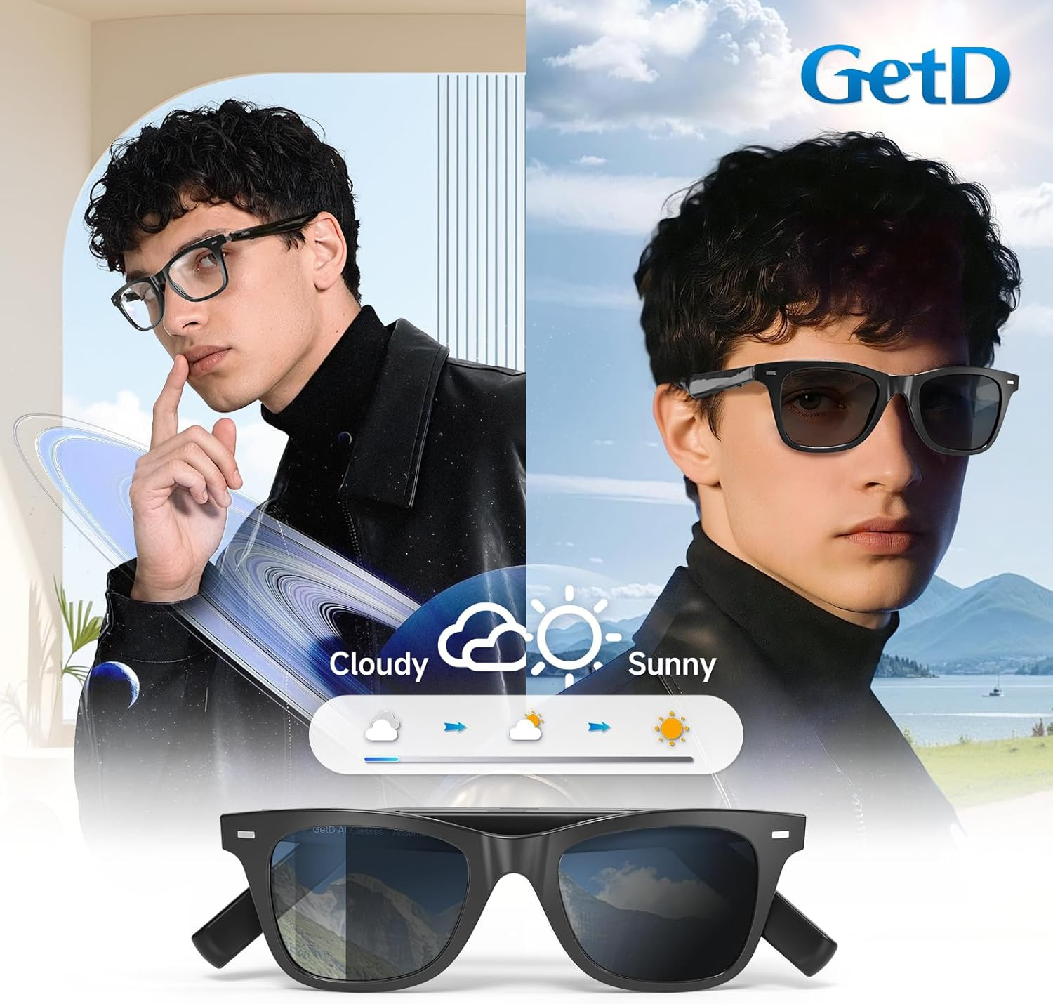 Lentes Inteligentes con Inteligencia Artificial ChatGPT 11h Fotocromaticos