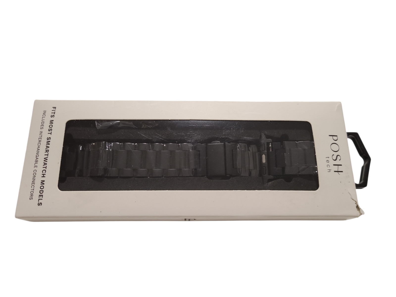 Posh Tech Maxwell Stainless Steel Smart Watch Band, Universal Fit for Apple