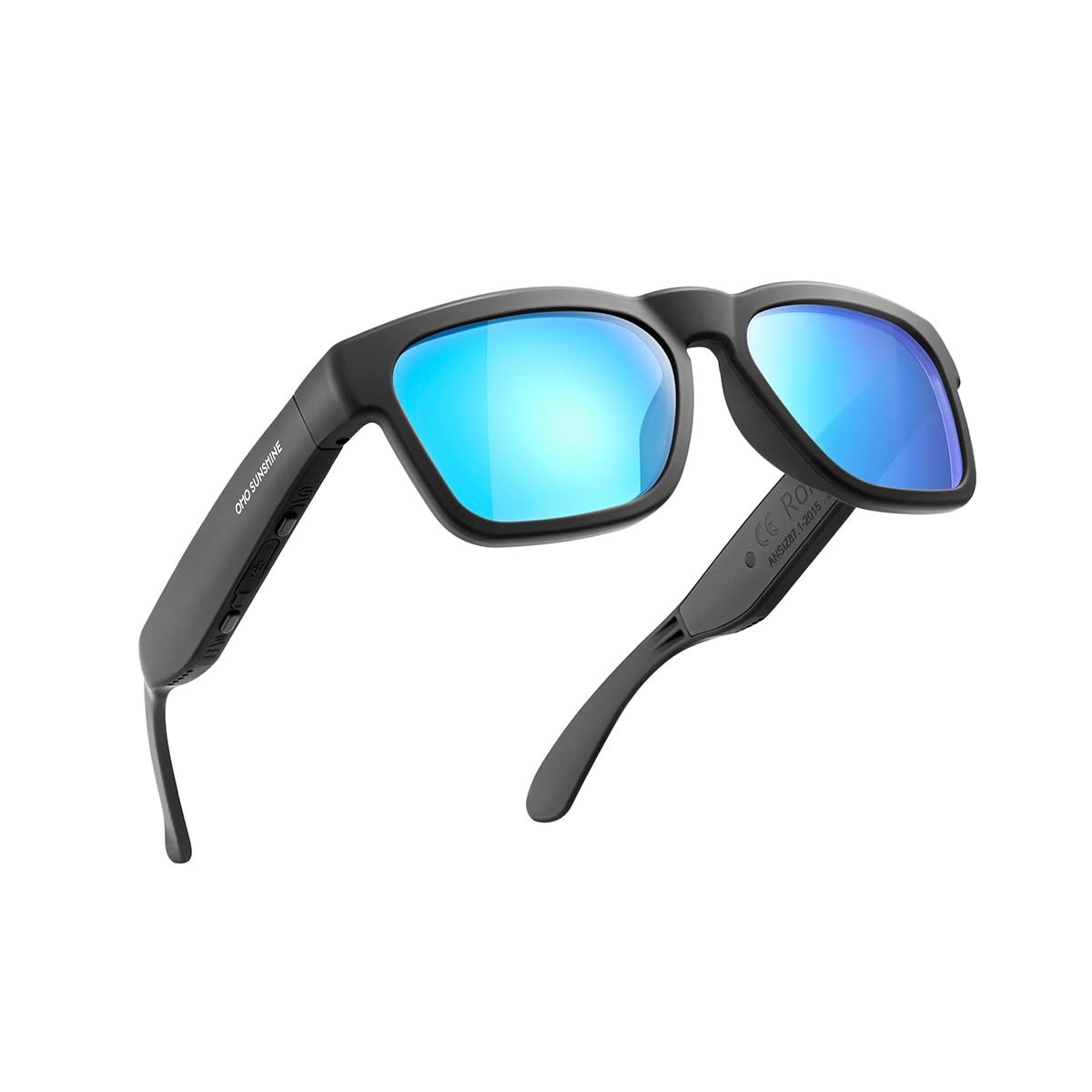 OhO Smart Glasses,Polarized Sunglasses with Bluetooth Speaker,Athletic/Outdoo…