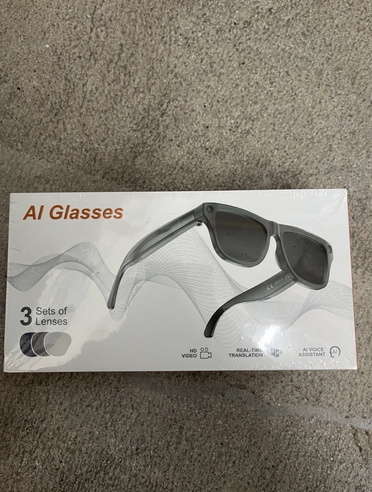 Al Smart Glasses Bundle NEW HD Recording + Bluetooth Calling.!!