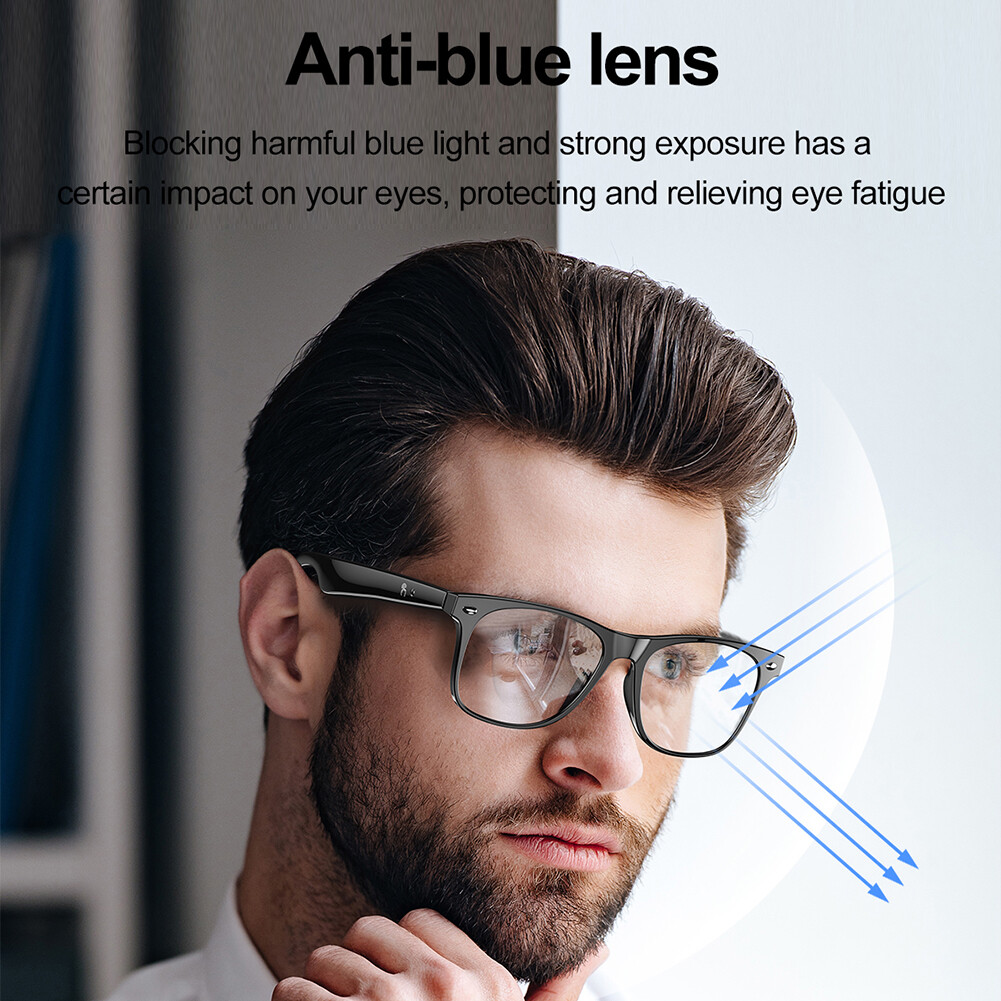 Smart AI Glasses Sport Earphone Bluetooth Calling Music Translator Sunglasses