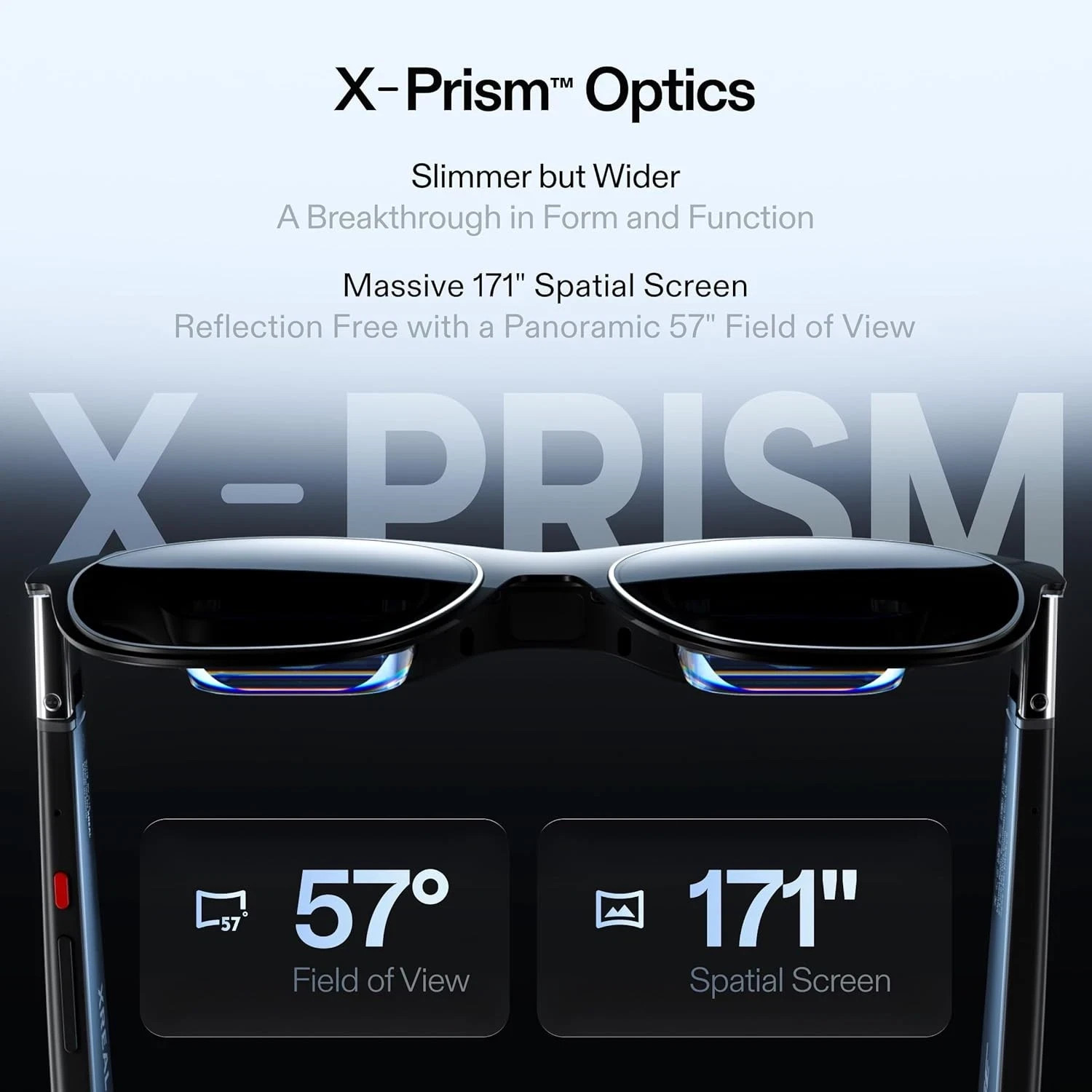 Xreal One Pro – Size L – AR Glasses 3DoF Smart Glasses 57°FOV 120Hz 700Nit