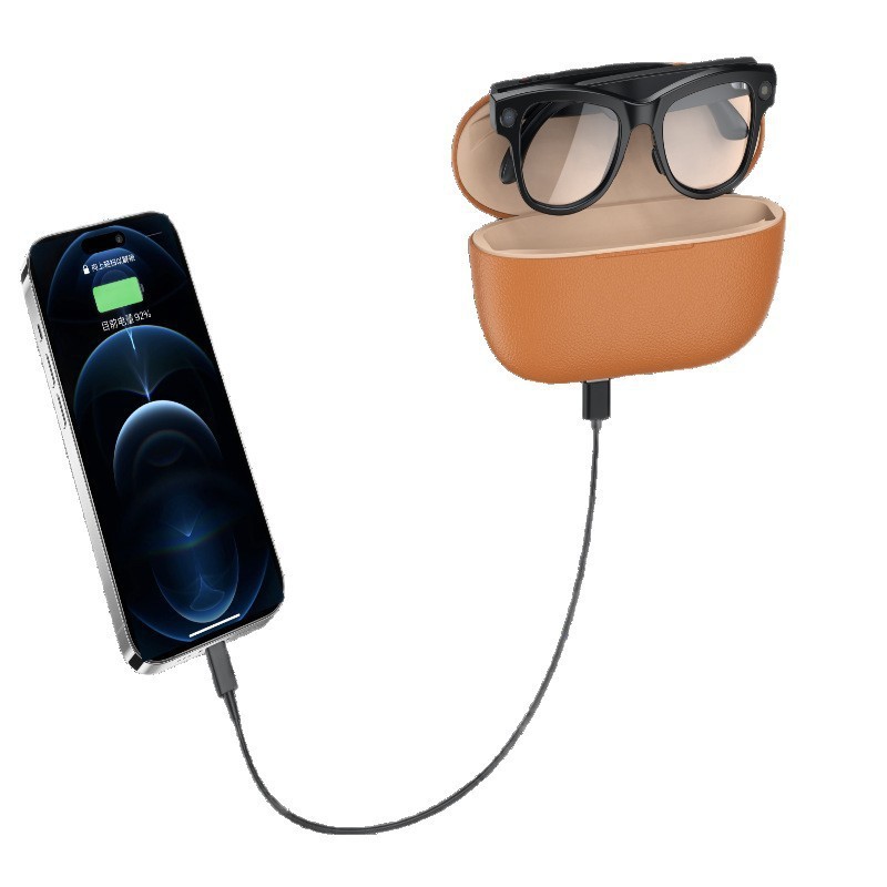 M02 Ultra Smart Glasses, 8MP Camera Reverse Charging AI Assistant Translate