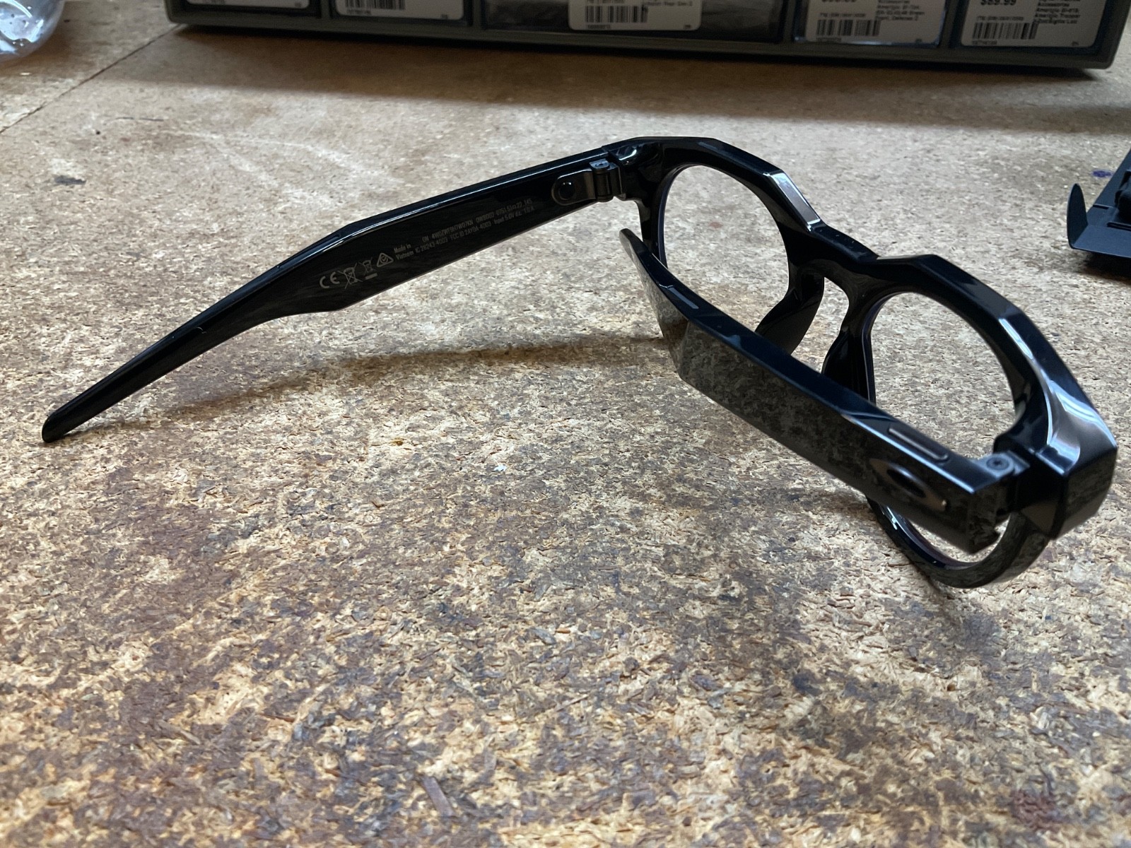 Oakley Meta Glasses HSTN – OW8002 – Clear Lense & Black Frame