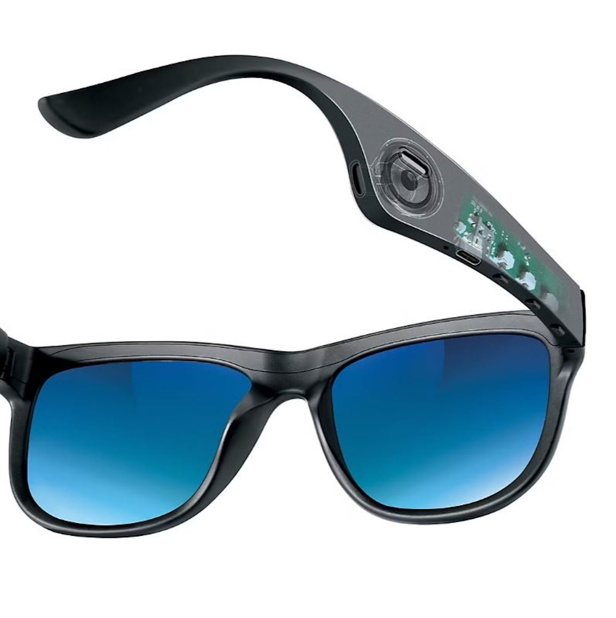 Brookstone Wireless Audio Sunglasses with Built in Speakers BSADSHD255