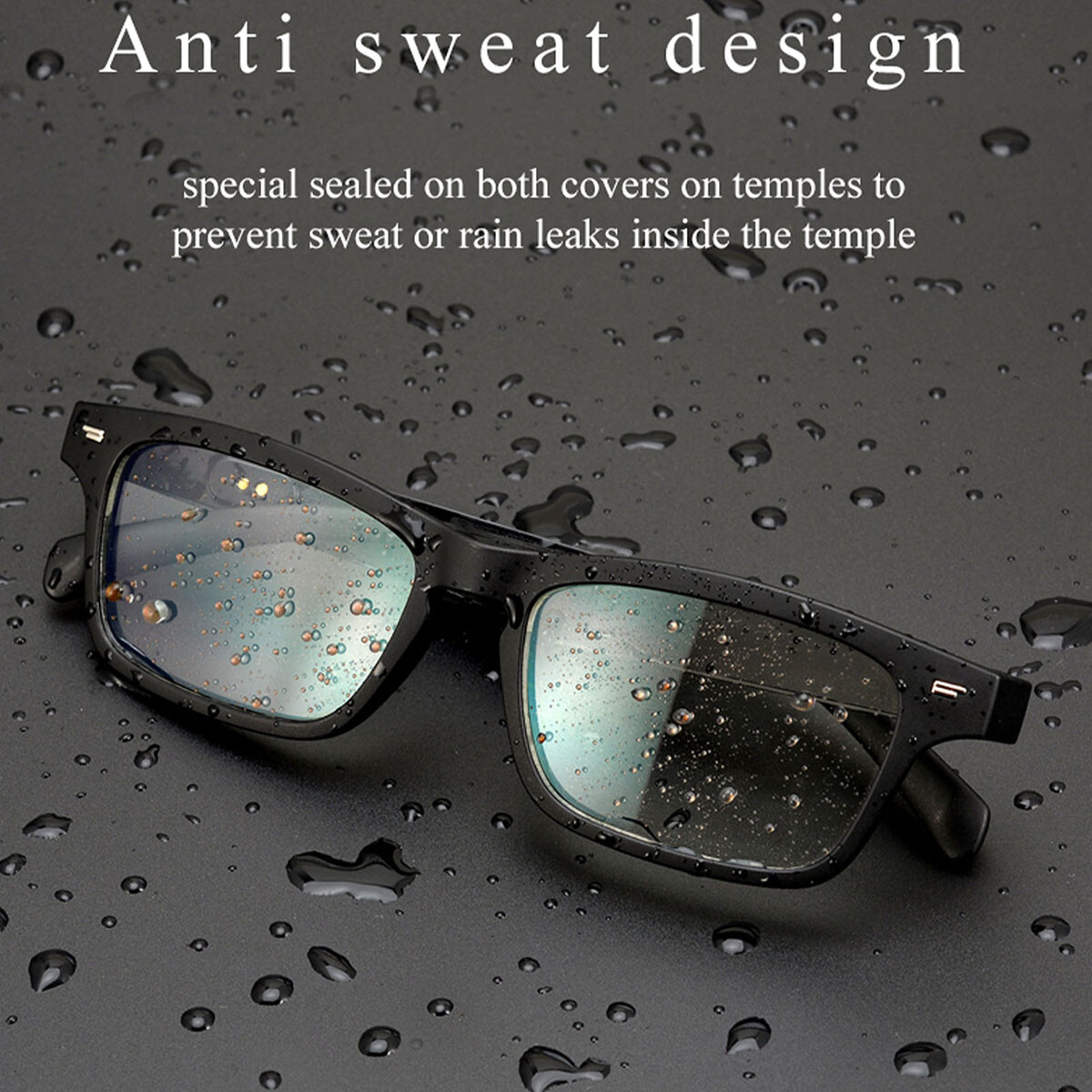 With Mic Bluetooth Sunglasses Wireless Glasses Headphone Headset Stereo Earphone