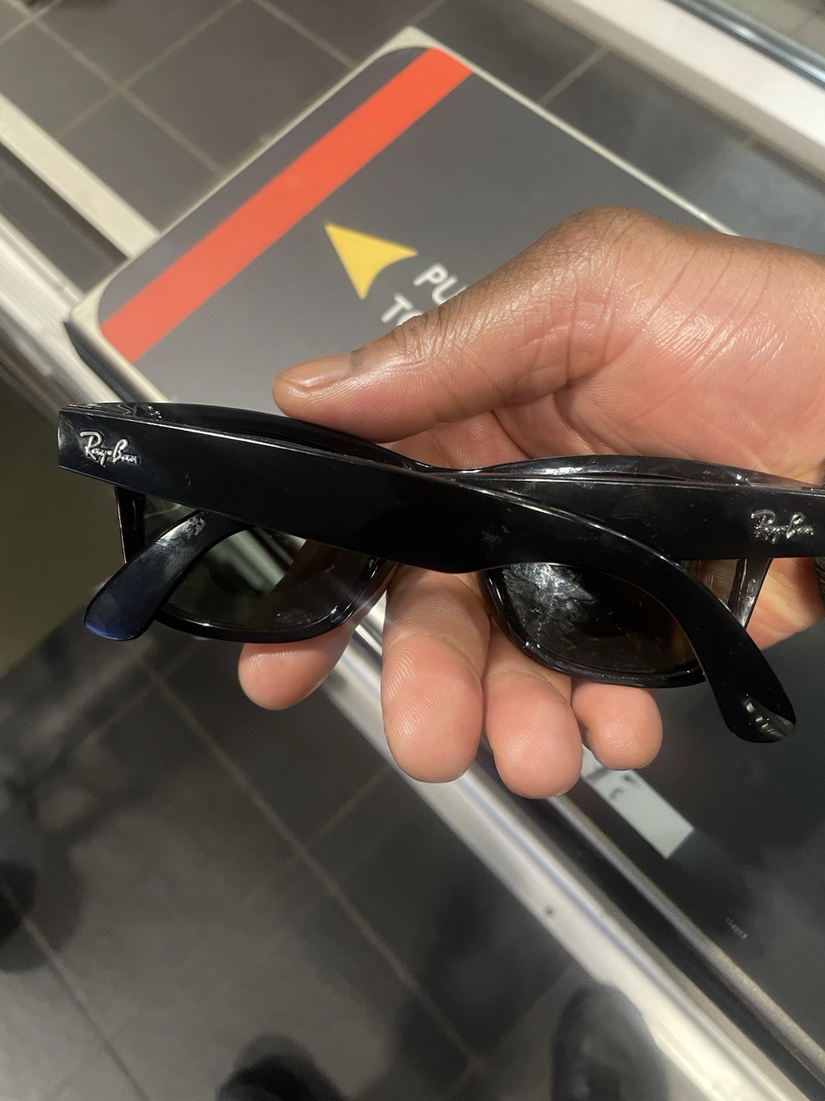 Ray-Ban Meta RW4006 601/SB Bluetooth Sunglasses Black Frame Dark Lenses