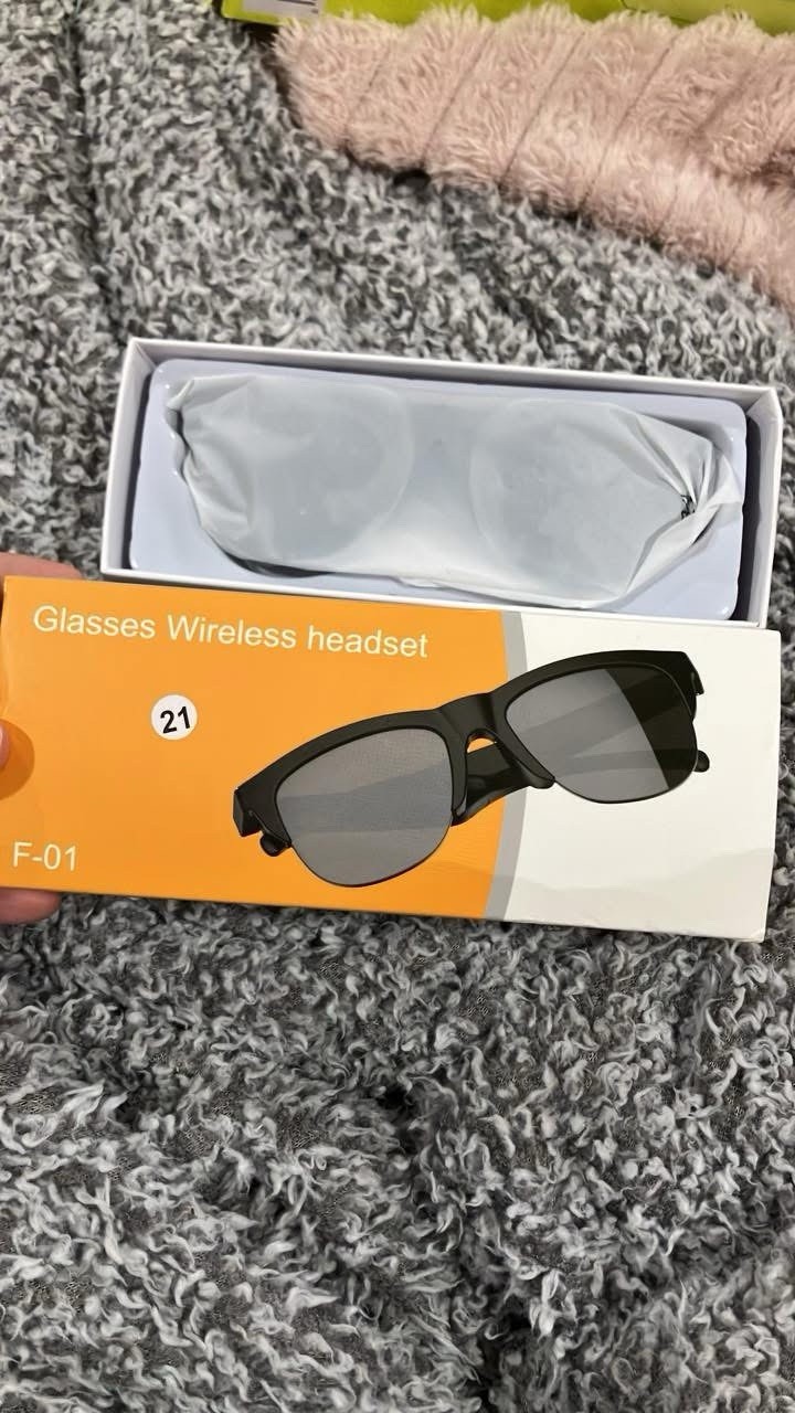 F-01 Wireless Smart Glasses Headset UV-Proof IPX4 Waterproof