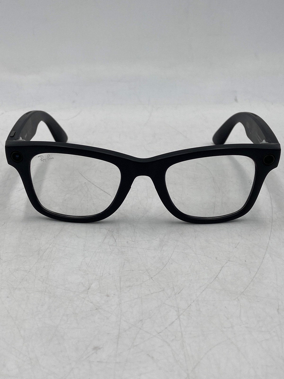 Ray-Ban Meta RW4006 Transparent Lens Matte Black Frame Smart Glasses RW4006