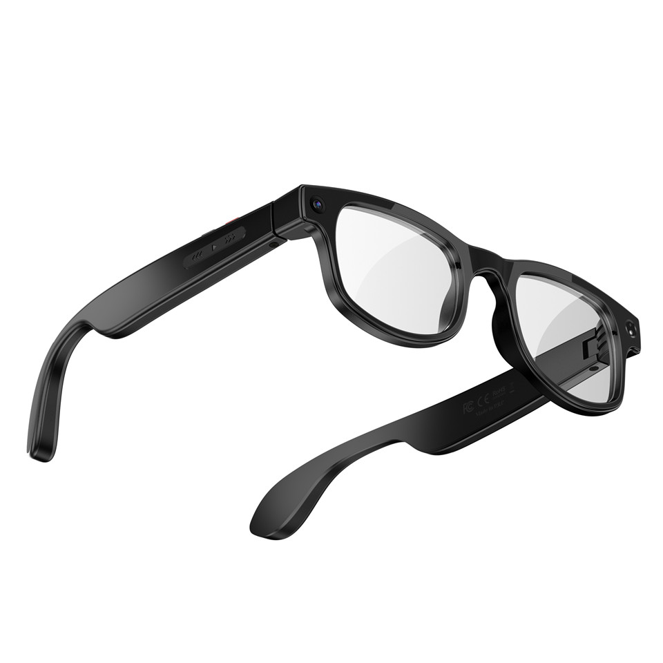 800W Pixel Camera Glasses Bluetooth Smart AI Glasses Micro Camera Recording