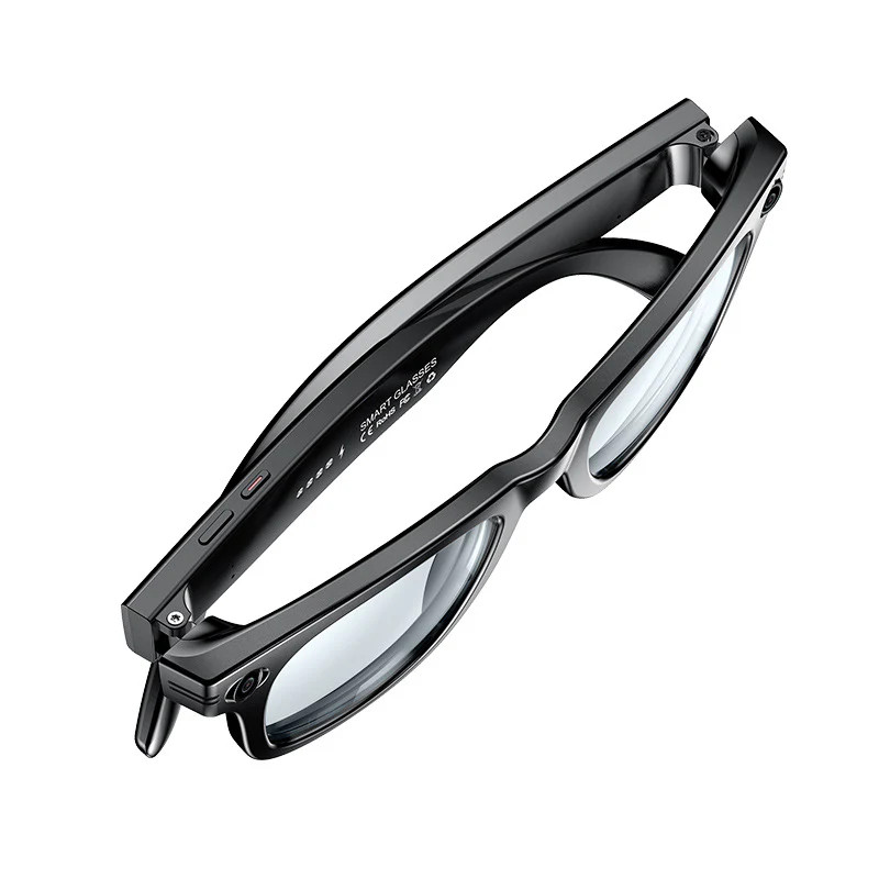 Smart Glasses 8MP Camera Video Language Translator Bluetooth Music Android IOS