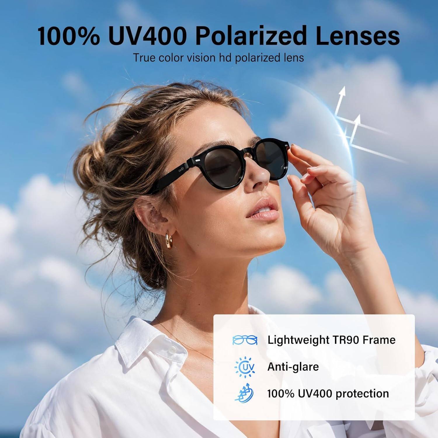 2026 AI Smart Glasses for Men Women, Translation Glasses with Chatgpt 145 Langua