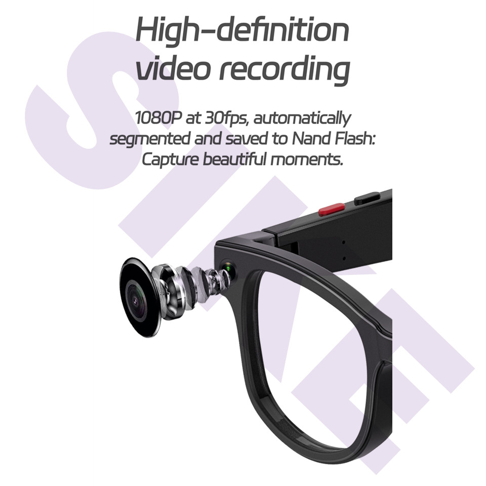 Video Recording Eyewear/Sunglasses Chat-GPT AI Smart Glasses Bluetooth Earphone