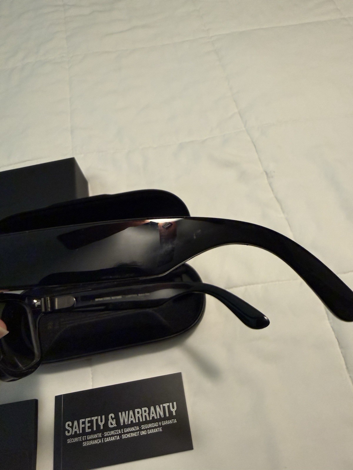 Ray-Ban Meta Stories Wayfarer (Gen 1) Black RW4002 NEW In BOX