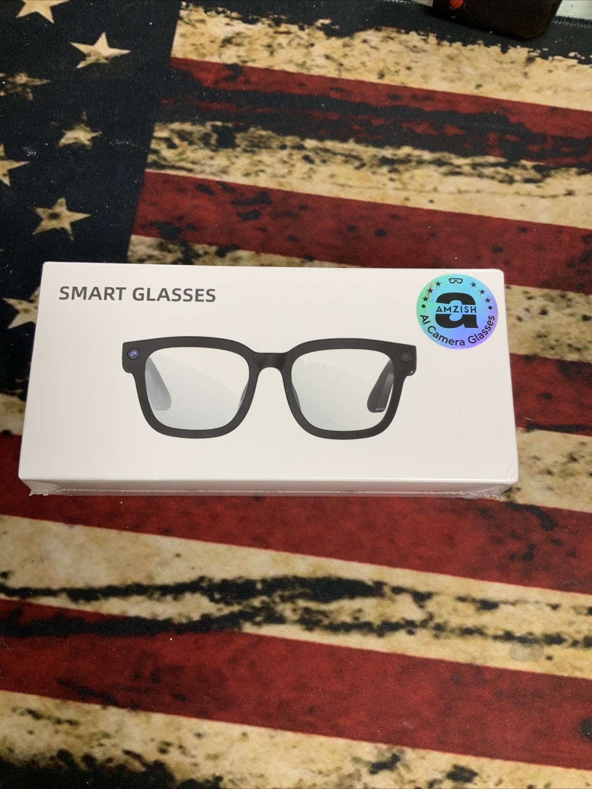 Smart Glasses Bluetooth Wi-Fi 8MP Camera 1080p Voice Assistant 26J1
