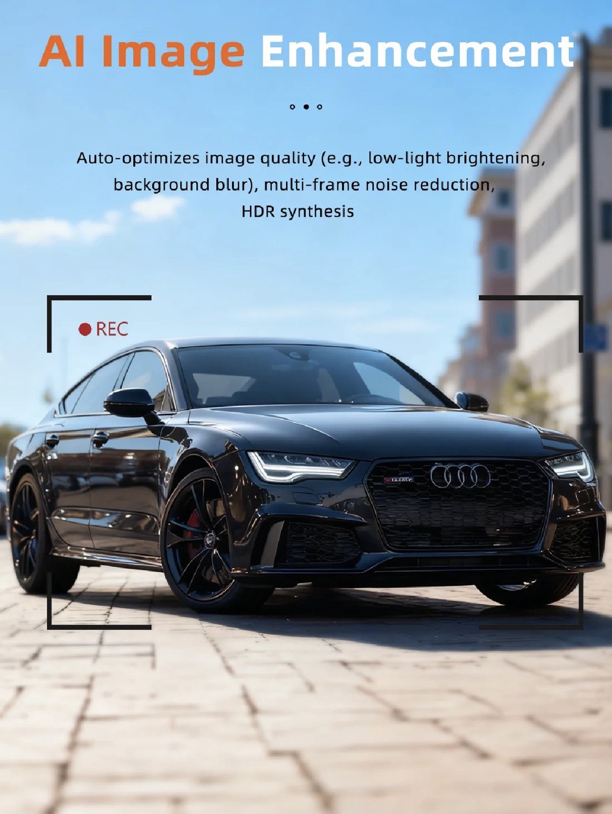 Smart AI Sports Sunglasses with 800W HD Photo-Video Capabilities Smart Glasses